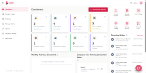 Sakhi POSH compliance software dashboard